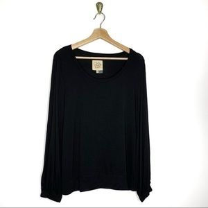 Chaser Long Sleeve Banded Bottom Top